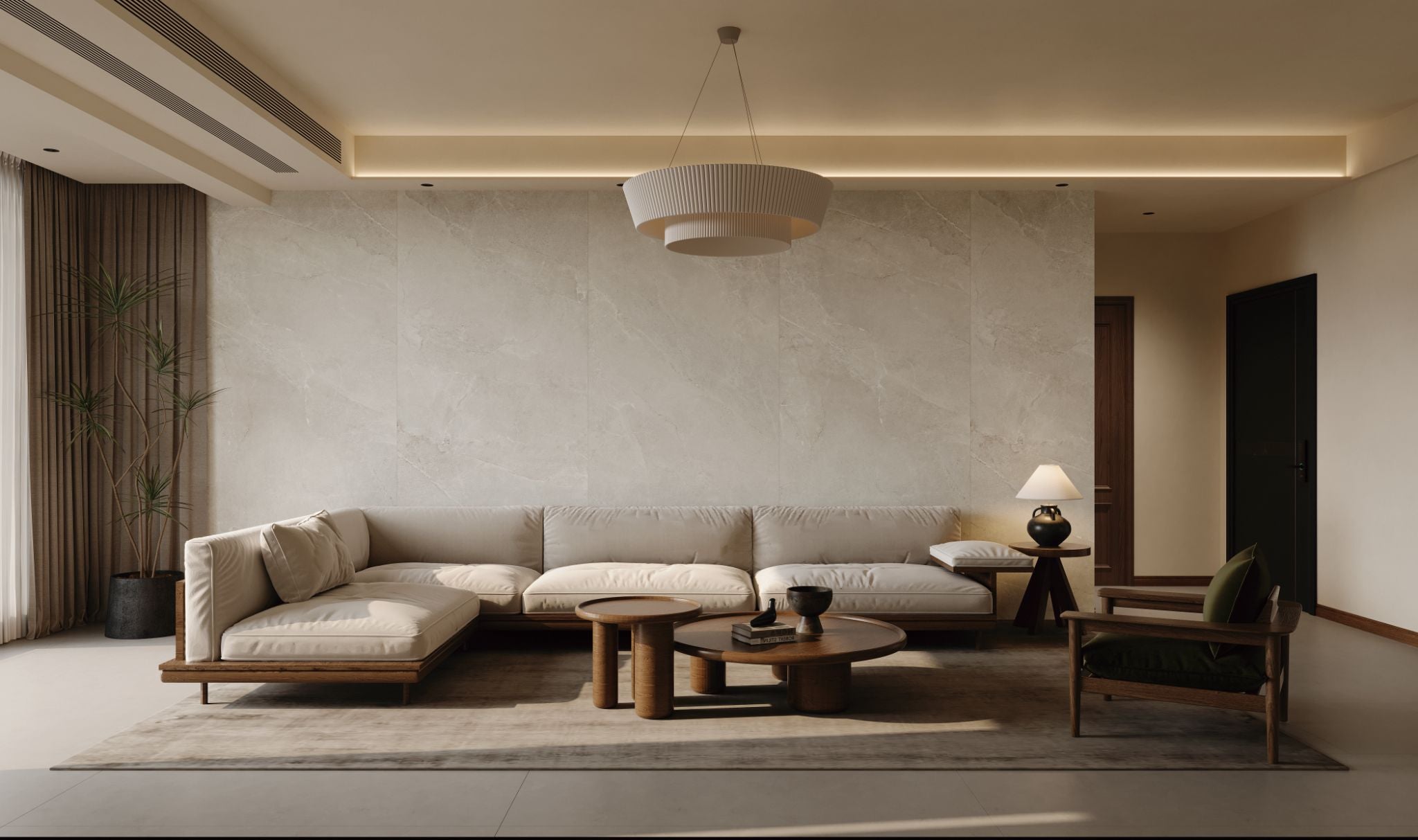 LANHUI STONE BEIGE WHITE